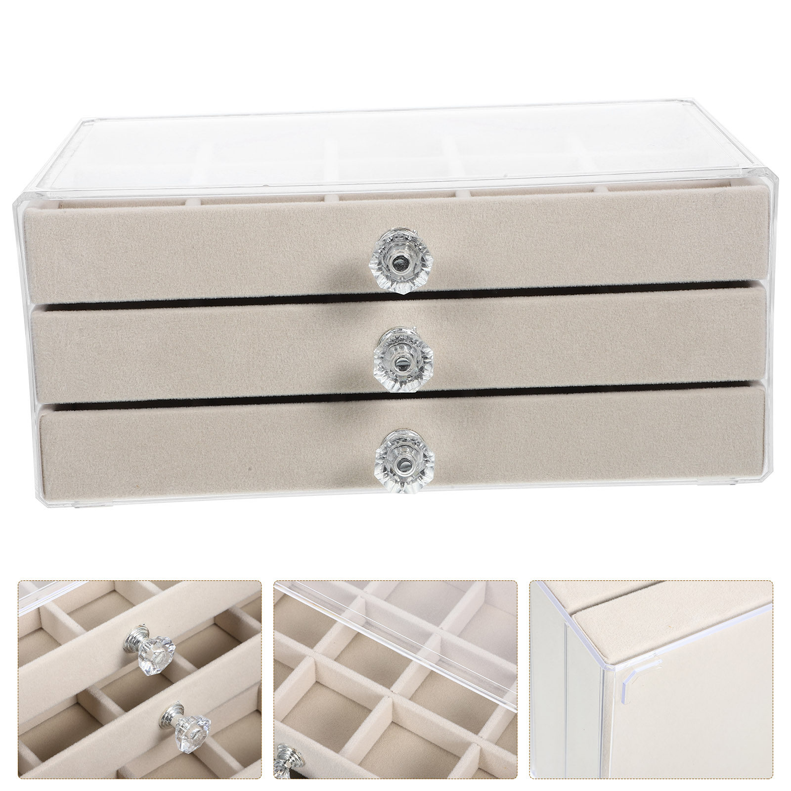 Jewelry Desk Setup - Органайзер для украшений на 45 секций,