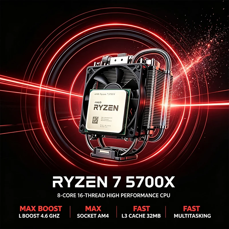 Amd Cpu Ryzen 7 - Процессор AMD Ryzen 7 5700X, 8