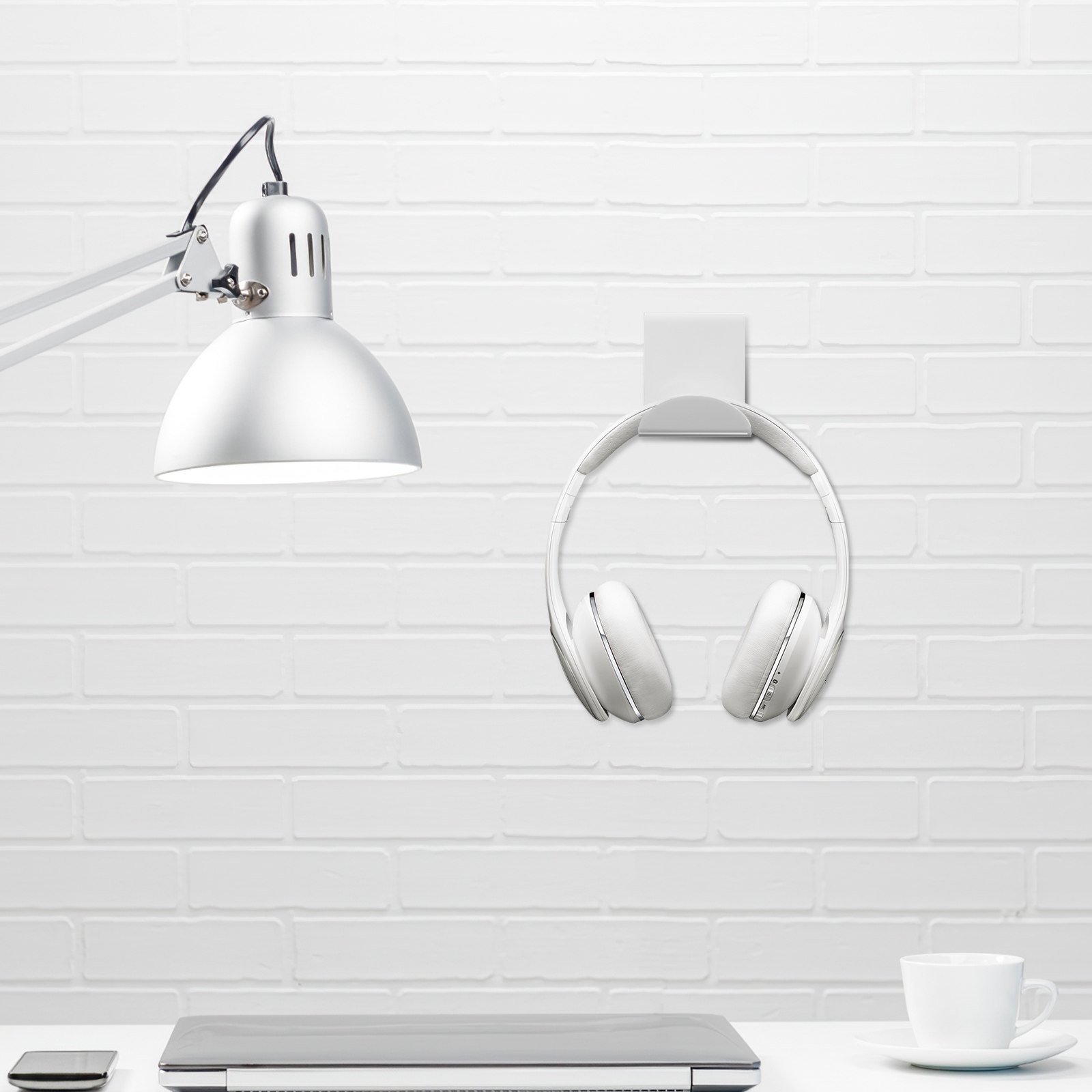 2 шт. Минималистичные настенны – обзор и цена Desk Setup Headphones