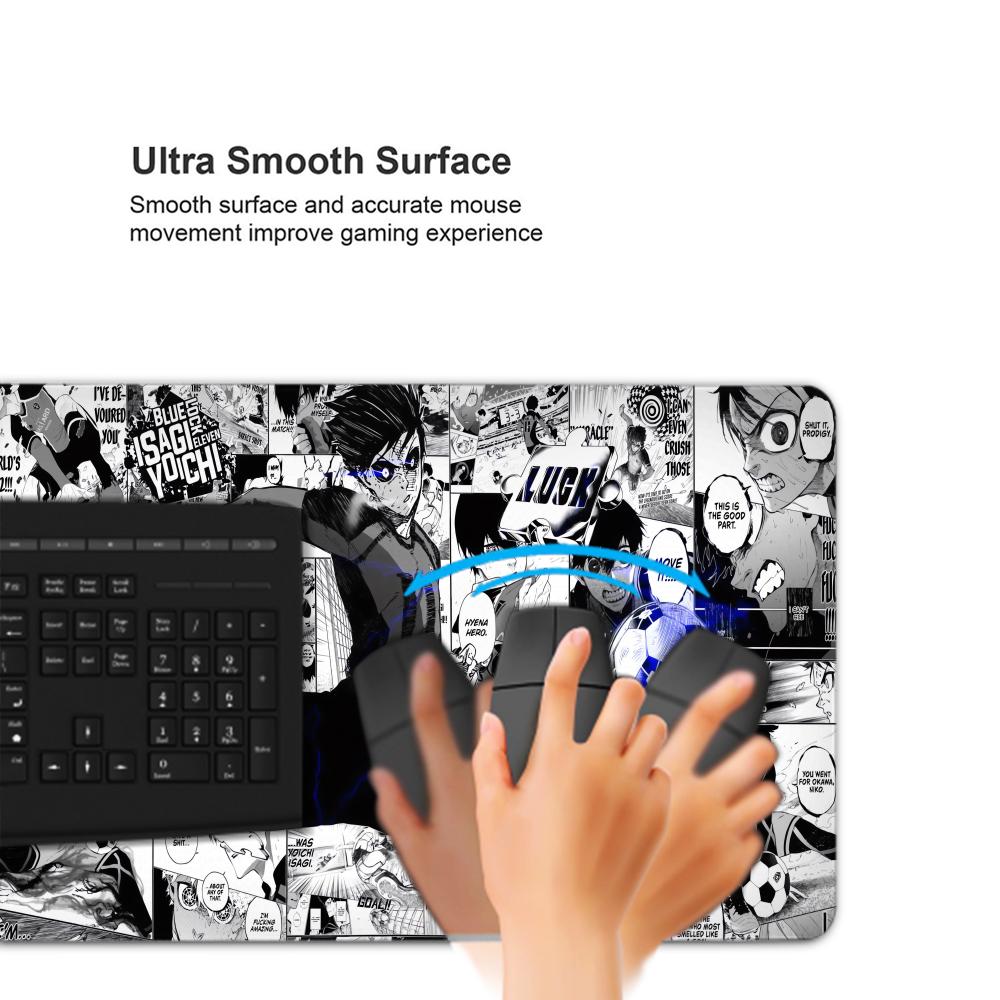 Черно-белый коврик для мыши в  – обзор и цена Desk Setup Black