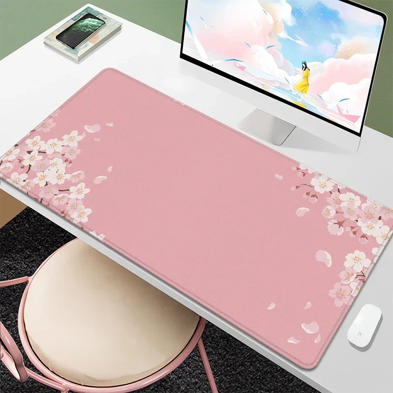 Большой коврик для мыши VIKAMA – обзор и цена Desk Setup Girly