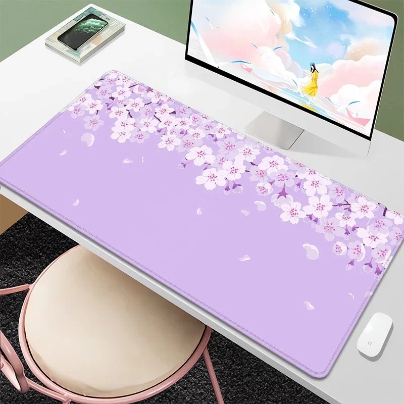 Большой коврик для мыши VIKAMA – обзор и цена Desk Setup Girly