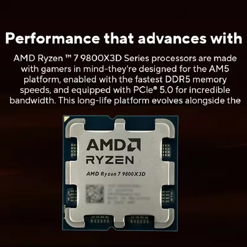 Процессор Ryzen 7 9800X3D AMD  – обзор и цена Amd Cpu Ryzen 7