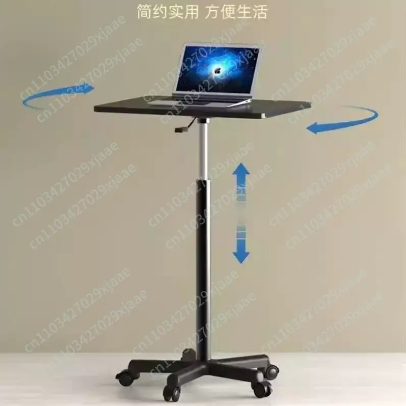 Передвижной столик-тумба на ко – обзор и цена Desk Setup With Laptop