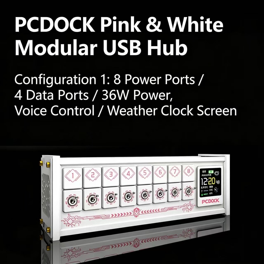 Блок-органайзер PCDOCK: USB-ра – обзор и цена Desk Setup With Laptop