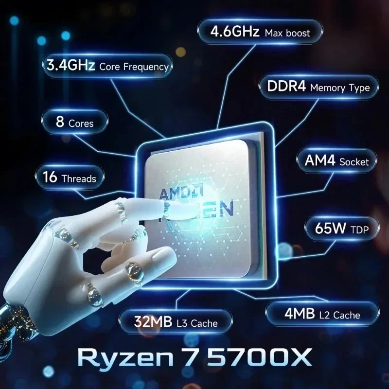 Процессор AMD Ryzen 7 5700X 4. – обзор и цена Amd Cpu Ryzen 7