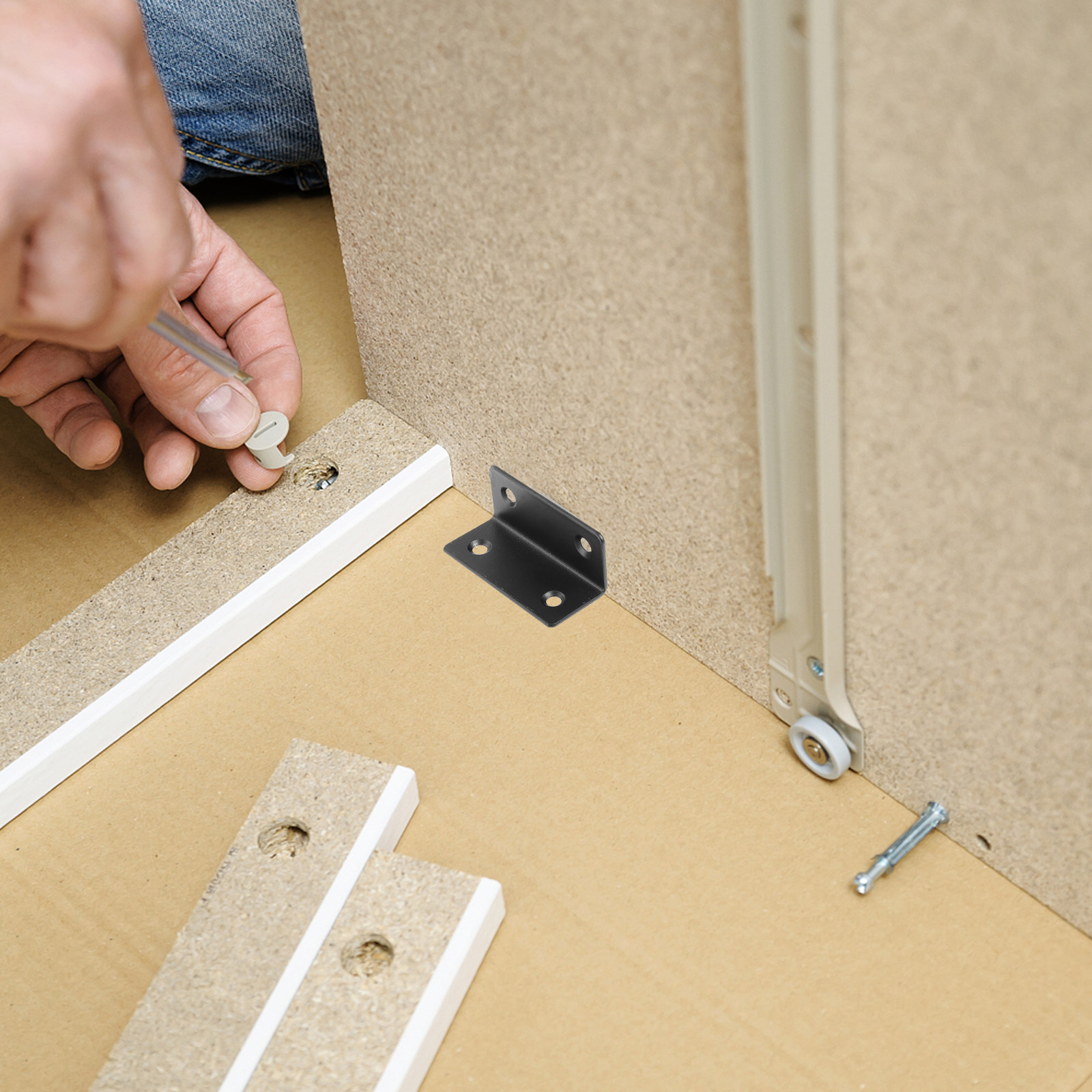 4 шт. прочных, не деформируемы – обзор и цена Desk Setup Corner