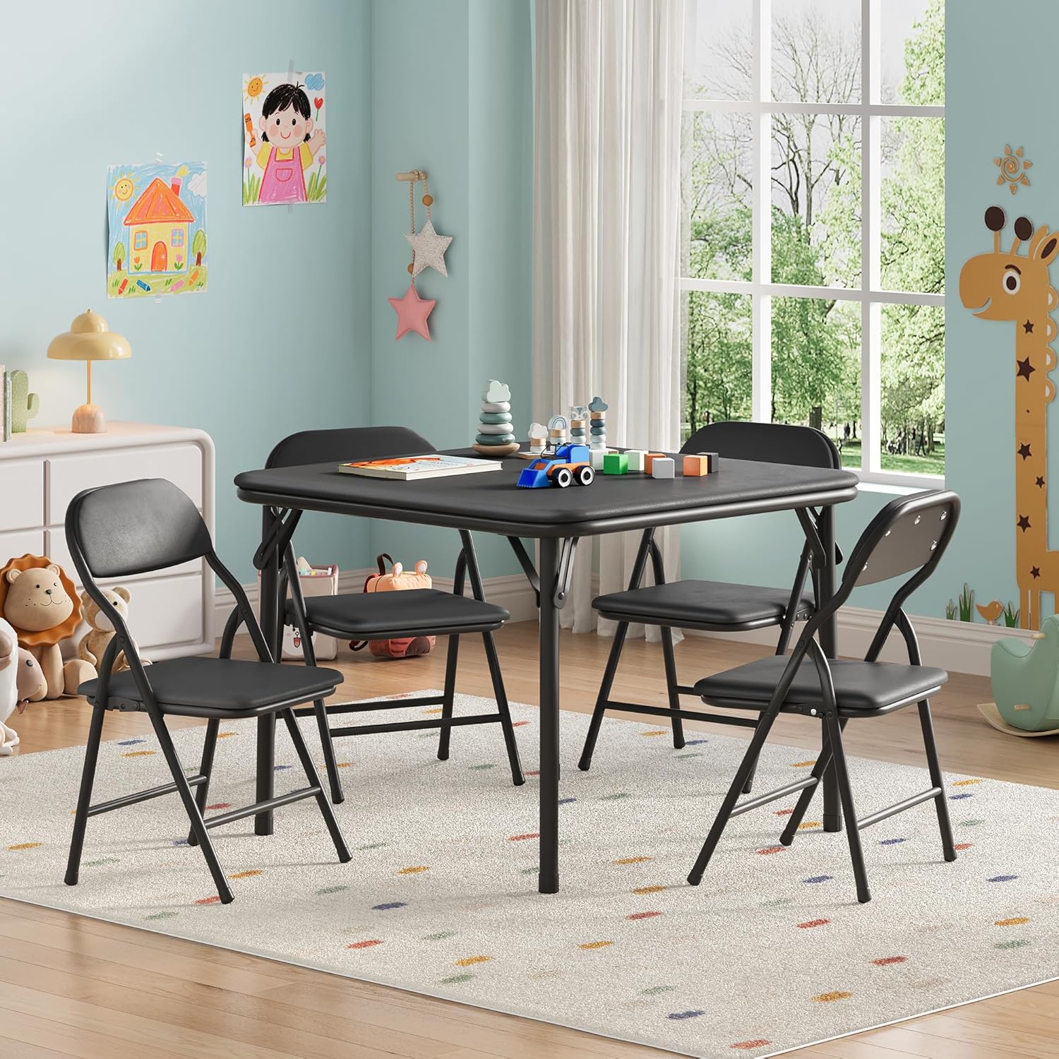 Набор из 5 предметов: детский  – обзор и цена Desk Setup Black