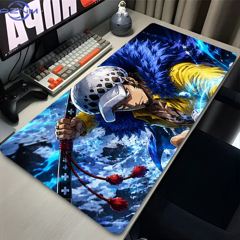 Коврик для мыши Trafalgar Law, – обзор и цена Desk Setup Black
